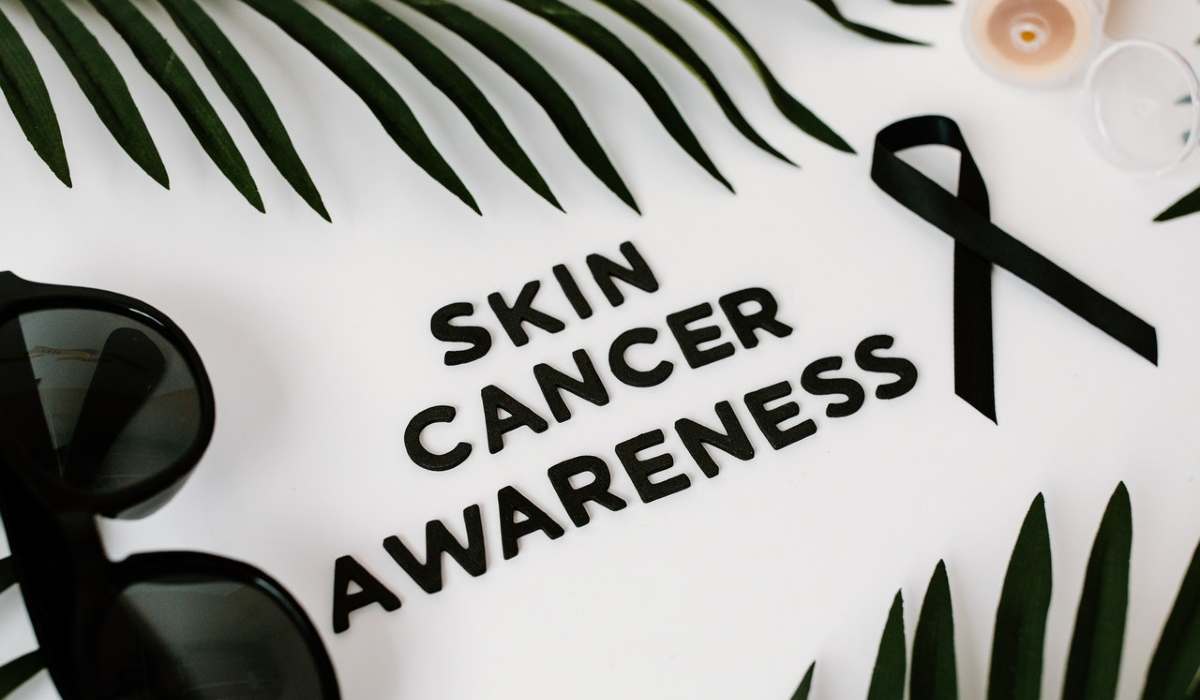 Text reading Skin Cancer Awareness